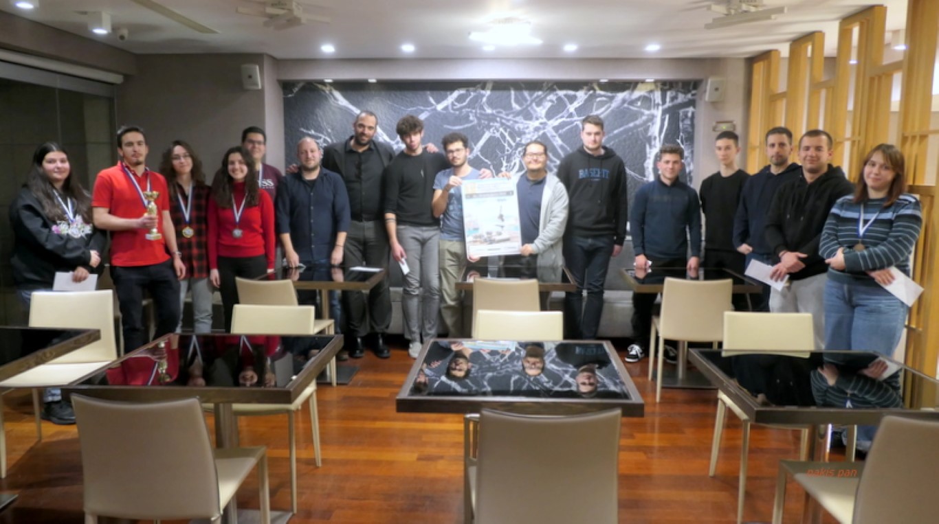 Έγινε το 1ο Τουρνουά Σκακιού Rapid Φοιτητών Ναυπάκτου